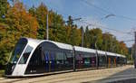 Tag der offenen Tr bei Luxtram S.A. - Am Samstag, den 23. September 2017 befrderte Luxtram, die neue Luxemburger Straenbahn anlsslich eines Tages der Offenen Tr erstmals Fahrgste … ber eine rund ein Kilometer lange Rundschleife auf dem Betriebsgelnde der Remise in Luxembourg-Kirchberg. ber 10.000 Besucher hatten die Gelegenheit beim Schopf ergriffen, um erstmals mit den von CAF erbauten Triebfahrzeugen mitfahren zu knnen. Zudem prsentierten die LUXTRAM S.A. Mitarbeiter die diversen technischen Installationen des neuen Kirchberger  Tramsschapp . Am 10. Dezember 2017 soll die erste Teilstrecke der Straenbahn in Betrieb gehen. (Jeanny)