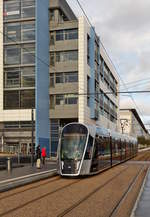 Zusammen mit unserem Besuch aus Berlin nutzten wir die neue luxemburgische Straenbahn schon sehr ausgiebig.
