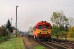 M41 2165 mit dem D 5200 in Olaszliszka-Tolcsva (12.10.2009)  ...