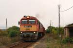M62 M62 271 mit G�terzug bei Feldebro (13.10.2009)
