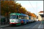 magdeburg T4 Gro�zug am Hauptbahnhof Magdeburg. Aufgenommen am 30.10.09.