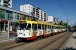 T4-Gro�zug 1184+1185+2127 an der (H) Breiter Weg (24. August 2009) ...