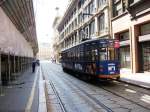 mailand-milano-strasenbahn Wagen 1954 der Stra�enbahn Mailand auf der Linie 2 unterwegs,fotografiert am 07.07.2009.