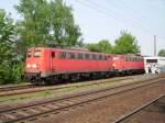 Zwei BR 140 mit ...  Daniel Oster 26.04.2011