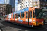 MVG 272 macht Werbung f�r die Sparda Bank.
Aufgenommen am HBF ...