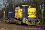V 156 (TWE - Teutoburger Wald-Eisenbahn) f�hrt am 15. Dezember ...