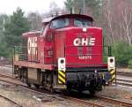 OHE 160075 beim Umsetzen ...  Tobias-Maverick Neumann 31.03.2010