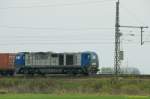 29.04.2010. Eine Mak G2000 bei Lehrte.  ...