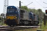 MaK G 2000 BB HGK DH 753 und HGK DH 754 am 17.7.10 in Ratingen