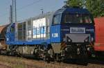 Rurtalbahn V206 mit Getreidezug ...  Dominik Eimers 06.06.2011