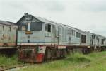 Lok 23112 der Malayischen Staatsbahn (KTM), abgestellt in Kelang, 09.12.2008.