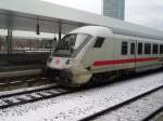 Ein IC Steuerwagen in Mannheim Hbf am 12.02.10  ...