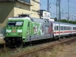 101-040 WM 2010 f�hrt am 20.7.10 mit dem IC 2056 ...