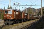 mariazellerbahn-st-polten---mariazell E-Loks 1099 007 & 1099 010 fahren mit REX 6807 '�tscherb�r' von St.P�lten nach Mariazell. 
Mitterbach 29.11.2009