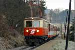 mariazellerbahn-st-polten---mariazell 1099.004 ist mit dem R 6802 von Mariazell nach St.P�lten unterwegs.
Schwerbach 29.11.2009