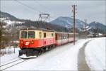 1099 008 f�hrt mit R6813 von St.P�lten nach Mariazell. 
Warth ...