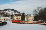 mariazellerbahn-st-polten---mariazell Die 2095 008, die erst vor kurzem von Waidhofen/Ybbs nach St.P�lten Alpenbahnhof umstationiert wurde, bespannt schon flei�ig Regionalz�ge zwischen St.P�lten und Laubenbachm�hle. So auch am 21. Dezember 2009. Allerdings steht auf der Maschine noch 'Traktion: Waidhofen/Ybbs'. Das Bild entstand kurz nach Kirchberg an der Pielach.