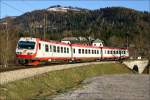 mariazellerbahn-st-polten---mariazell 4090 002 + 001 'Pielach' als R 6818 von Mariazell nach St.P�lten Wienerbruck-Josefsberg 17.04.2010