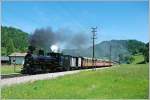 mariazellerbahn-st-polten---mariazell Aufgrund des l�ngeren Aufenthaltes blieb gen�gend Zeit, um sich bei der Ausfahrt Laubenbachm�hle ein sch�nes Pl�tzchen zu suchen, was bei den vielen Fotografen nicht leicht war. Und das hier ist mein Bild, aufgenommen am 6.Juni beim Dampfpanoramic mit der Mh.6.