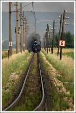 mariazellerbahn-st-polten---mariazell MH 6 der Mariazellerbahn f�hrt mit dem Panoramic 760 von Ober Grafendorf nach Mariazell.
Klangen 4.7.2010
