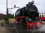 99 2322-8 wird in K�hlungsborn mit Wasser bef�llt;070901  ...