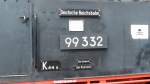 Lokschild von 99 332 ...  Rainer Gurran 26.03.2010