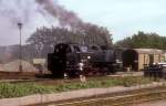 Mecklenburgische Baderbahn Molli 99 2323  Bad Doberan  28.08.90