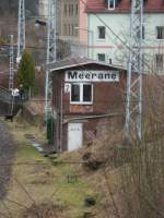 meerane-sachsen Bahnhof Meerane / Sachsen, Stellwerk 2.
13.3.3009