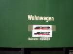 Detailaufnahme des Wohnwagens. Lok ...  Heiko Sauerbrei 16.09.2010