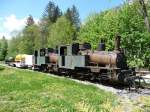 F - Mer de Glace - Im Bahnhofsareal von Chamonix ...