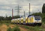 246 006-1 bringt am 24.07.10 den ME 39422 von Cuxhaven ...
