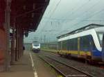 Bf. Elze am Abend des 12.09.2010. Ein Unwetter tobt in ...