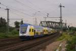 Metronom nach Hamburg Hbf ...  Gilbert Coletti 03.10.2011