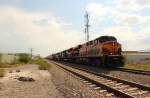 4659 + 4763 + 4652 + 4668 + 4092 Kansas City Southern Railway de Mexico in Saltillo MX am 12.09.2012.