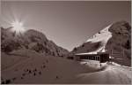 Rochers-de-Naye Zug auf dem Weg zum Gipfel,kurz nach Jaman.
(12.01.2012)
  ...