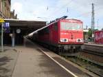 Eine BR155 bei der ...  Dennis Jaroschek 07.11.2010