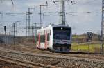 mitteldeutsche-regiobahn-mrb Als MRB-87179 Halle(Saale) - Eilenburg wird der VT 007 in K�rze seinen Zielbahnhof erreichen.