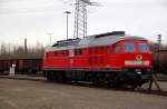 mitteldeutschen-eisenbahngesellschaft-meg MEG 315 steht am 28.11.09 im Werksgel�nde der MEG in B�hlen.