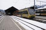 Ein Pendelzug bestehend aus dem ABt 344, dem Be 4/4 ...