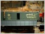 50`DD Boxcar Santa Fe. Modell: Micro Trains (07.01.2010)