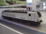 VECTRON von Siemens wurde bei der Transport-Logistic2011 in Mnchen als Modell im Plexiglasschaukasten ausgestellt;110513