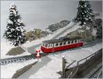 Die Monte Generoso Bahn im Winter? Zwar schneit es auch im Tessin, doch die Monte Generoso Bahn fährt laut Fahrplan nur vom Frühling bis Herbst, so dass die Bahn kaum mit Schnee in