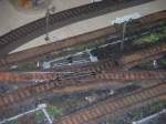 Modellbahn Spur H0 vonThomas Monreal Aus Zahnstochern wurden Grenzzeichen eingebaut