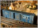 60`Boxcar 384063 Grand Trunk Western. Modell: Micro Trains (11.01.2010)  ...