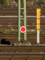 Ein �sterreichisches Zugschlu�signal h�ngt ...  Mario Sch�rholz 13.11.2011