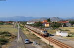 412 046/412 045 als R 6153 (Podgorica - Bar) in Podgorica Aerodrom 18.6.22