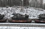 Panzerzug im Wald bei ...  Dieter Schumacher 30.11.2010