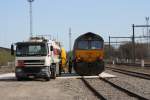 Die Class 66 DE6301 ...  Stefan Hochstetter 02.04.2011