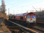 Zwei Class 66 PB14 ...  Stefan Hochstetter 28.01.2012