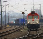 Die Class 66 DE6312 ...  Stefan Hochstetter 13.03.2012
